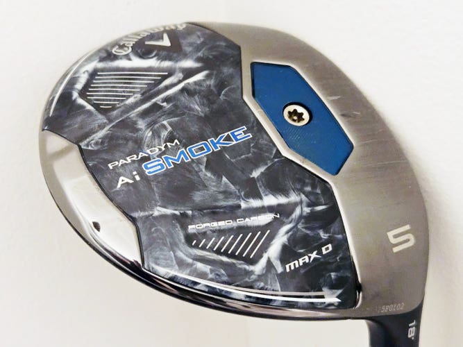 Callaway Paradym Ai Smoke MAX D 5 Wood 18* (Project X Cypher 2.0 40 Senior)