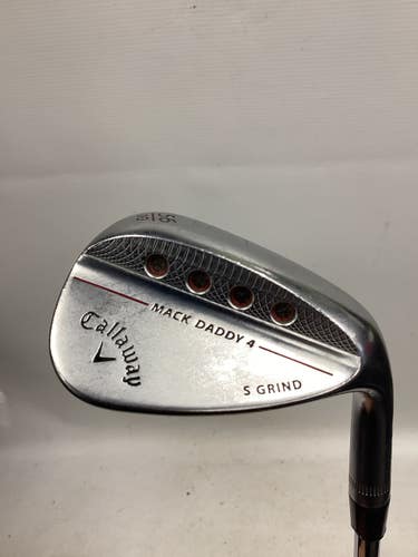 Used Callaway MACK DADDY 4 S GRIND Golf Wedge Mens RH 56 Degree 11851-S000053492