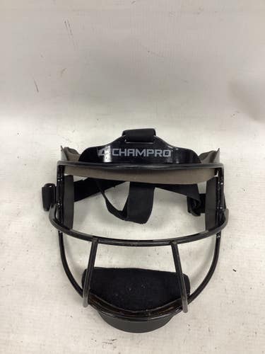 Used Champro FIELDERS MASK BB/SB Fielders Mask Black One Size 11851-S000052956