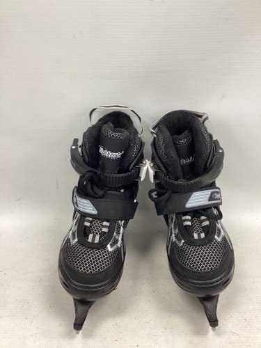 Used ADJUSTABLE SOFT BOOT SKATES Boys Softboot Skate Black Adjustable 11851-S000053316