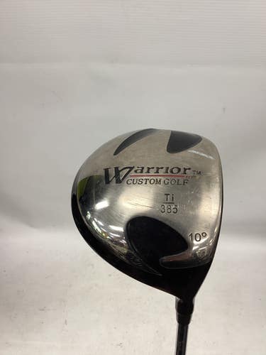 Used Warrior TI 385 GOLF Mens Driver RH Black 10.0 Degree 11851-S000053436