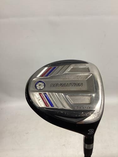 Used Maxfli REVOLUTION Mens Fairway Wood RH 3 Wood 11851-S000053466