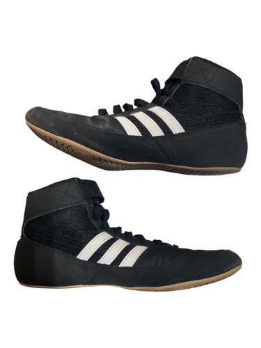 Used Adidas Wrestling Shoes Black Senior 8.5 11873-S000243394