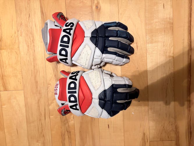 Bucknell Team Issued Addidas Lacrosse Gloves