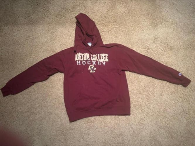 Boston College Hockey Champion Hoodie Size Mens Medium