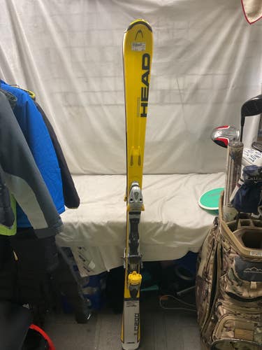 Used Head C200 Mens DH Ski/Binding Yellow 163 cm 11490-S000277953