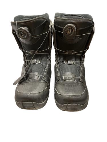 Used Salomon Mens Snowboard Boots Black Senior 7 11847-S000039349