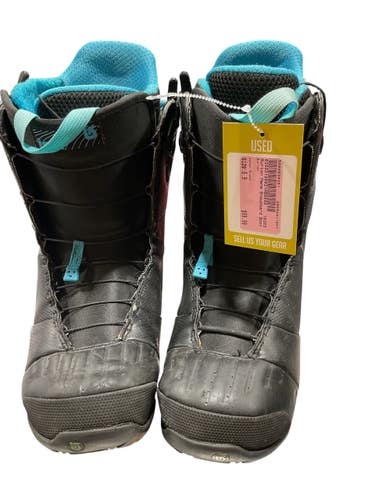 Used Burton Mens Snowboard Boots Black Senior 9 11847-S000039351