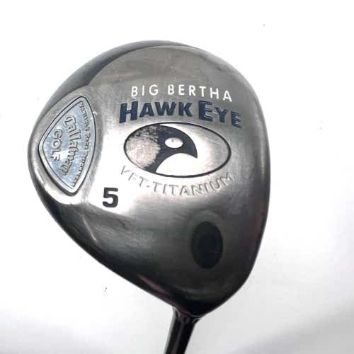 Callaway Hawkeye VFT 5 Fairway Wood 18* Big Bertha System 60 60g Regular RH
