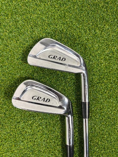 Mizuno GRAD P-Forged 3 & 7 Irons RH Dynamic Gold S300 Stiff Steel 2 Clubs