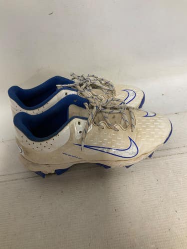 Used Nike DIAMOND BB/SB Cleats White Junior 06 11823-S000042213