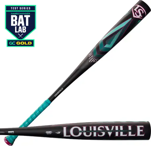 NEW 33" Drop 3 Louisville Slugger Atlas Alloy BBCOR Certified Bat (-3) 30 oz 33" (New)