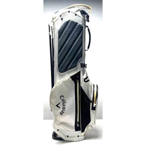 Callaway Fairway C HD Stand Bag White 4-Way Divide Golf Bag - NO STRAP