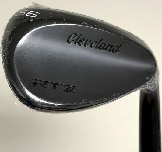 Cleveland RTZ Black Satin Sand SW Wedge 56-10* Steel DG Spinner RH NEW