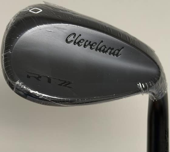 Cleveland RTZ Black Satin Lob LW Wedge 60-10* Steel DG Spinner RH NEW