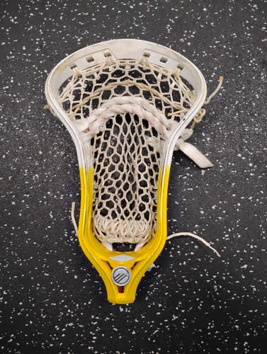 Used Maverik KINETIK Mens Lacrosse Head Gold And White 11849-S000044986