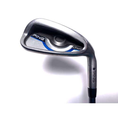 Ping Gmax Single 9 Iron Black Dot CFS Soft Regular 65g Senior Graphite Mens RH