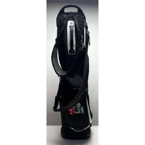 Ping Hoofer Stand Bag Black 5-Way Divide Dual Strap Golf Bag Namath NEW