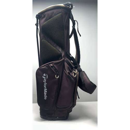 Taylormade Flex Tech Stand Bag Black 5-Way Divide Dual Strap Golf Bag