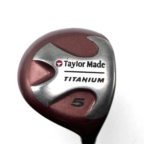 TaylorMade Ti Bubble 5 Fairway Wood 18* Bubble R-80 Plus 80g Regular Plus RH