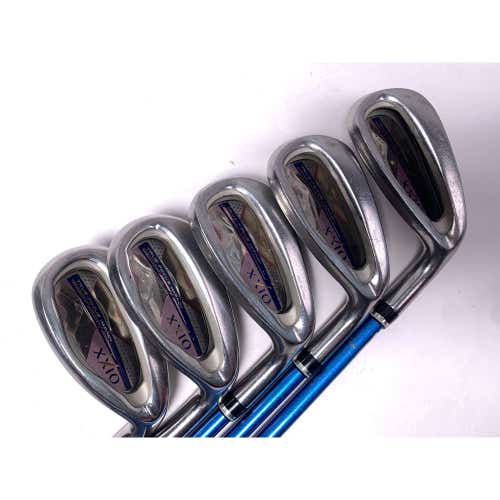 XXIO X Ladies Iron Set 7-9 +AW+SW MP1000 37g Ladies RH Undersize Grips