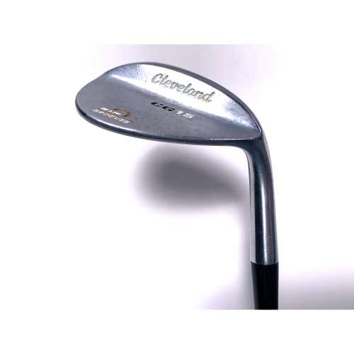 Cleveland CG15 Satin Chrome Sand Wedge SW 54* 14 Bounce Traction Wedge Steel RH
