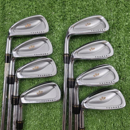 Macgregor VIP V-Foil Tourney Forged 1025C Iron Set 3-PW Pro-Pel Lite Stiff Left