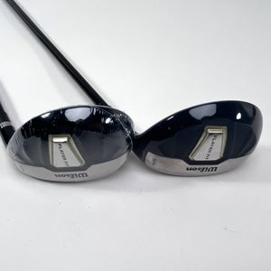 Wilson Player Fit 4 & 5 Hybrid Set 21* | 25* Player Fit Stiff Graphite RH NEW