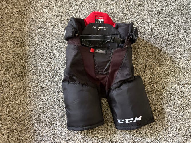 Junior Medium CCM JetSpeed FT485 Hockey Pants (Used)