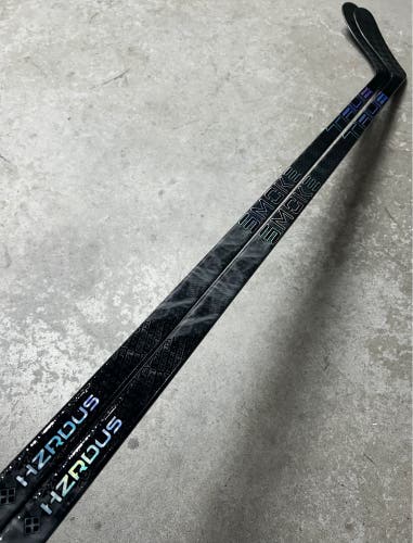 2 PACK 80 Flex P92 Nitro Wrapped As Hzrdus Smoke Senior True Left Hand Reinhardt NHL Pro Stock New