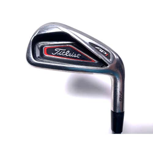 Titleist 716 AP1 Single 7 Iron Mitsubishi Kuro Kage Silver Ti Ni 65g Regular RH
