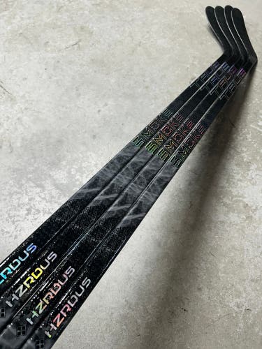 4 PACK 80 Flex P92 Nitro Wrapped As Hzrdus Smoke Senior True Left Hand Reinhardt NHL Pro Stock (New)
