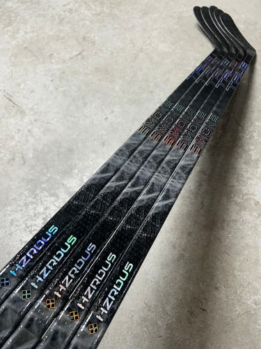 5 PACK 80 Flex P92 Nitro Wrapped As Hzrdus Smoke Senior True Left Hand Reinhardt NHL Pro Stock (New