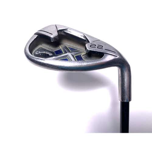 Callaway X-22 Sand Wedge SW X Series 75g Regular Graphite Mens RH Midsize Grip