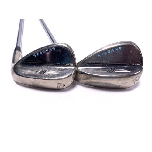 Titleist Vokey SM9 Brushed Steel Wedge Set 54* 14 | 58* 12 SM9 Wedge RH