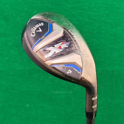 Callaway XR16 OS 22 4 Hybrid Mitsubishi Fubuki AT 50-A Graphite Seniors