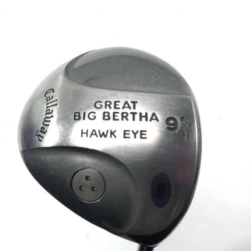 Callaway Hawkeye Driver 9* Hawk Eye UL Firm Graphite Mens RH Midsize Grip