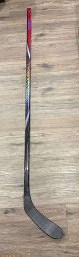 Senior Bauer Nexus Tracer Left Hand Hockey Stick Pastrnak Curve 77 Flex Pro Stock (Used)