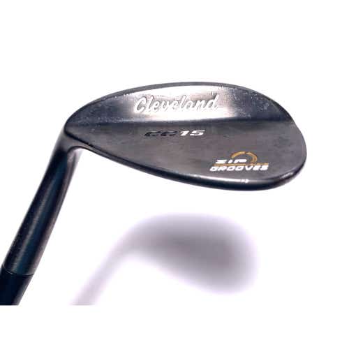 LEFTY Cleveland CG15 Black Pearl Gap Wedge GW 52* 10 Bounce Traction Wedge LH