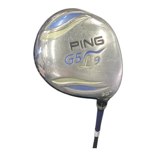 Used Ping G5L 30 DEGREE Womens Fairway Wood RH 9 Wood 11846-S000111411