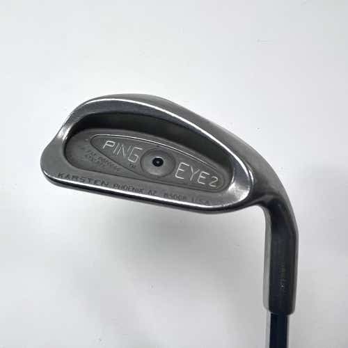 Ping Eye 2 Pitching Wedge PW Black Dot Karsten ZZ-Lite Wedge Steel Mens RH