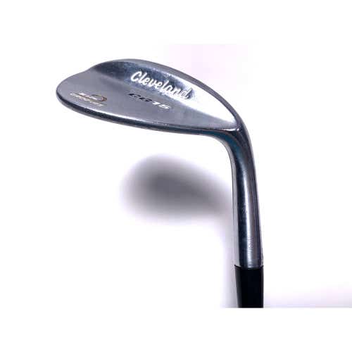 Cleveland CG15 Satin Chrome Lob Wedge LW 58* 12 Bounce Traction Wedge RH