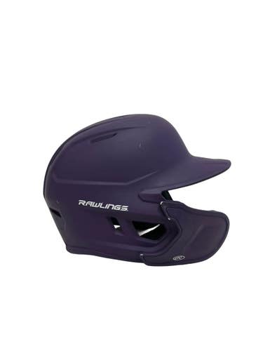Used Rawlings MACH SR REVA Batting Helmet No Mask Purple One Size 11692-S000158036