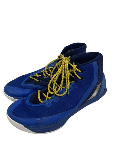 Used Under Armour SC Basketball Shoes M Royal Blue Senior 12 11692-S000158046