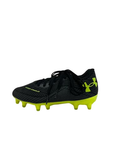 Used Under Armour SHADOW SELECT 2 Soccer Cleats Black And Optic Yellow Junior 01.5 11692-S000158076
