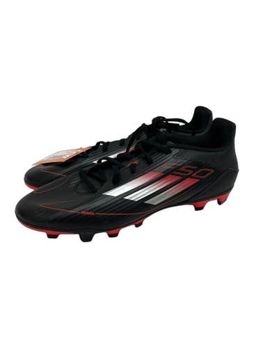 Used Adidas F50 CLUB Soccer Cleats Black And Red Senior 10.5 11692-S000158106