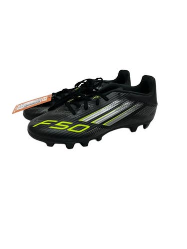 Used Adidas F50 CLUB Soccer Cleats Black Senior 8.5 11692-S000158121