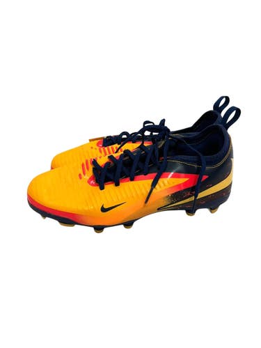 Used Nike PHANTOM 6 LOW Soccer Cleats Orange Junior 06 11692-S000158140