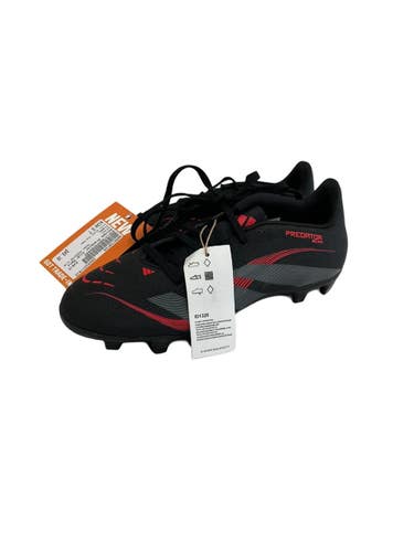 Used Adidas PREDATOR CLUB Soccer Cleats Black And Red Senior 7 11692-S000158146