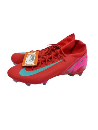 Used Nike ZOOM MERCURIAL SUPERFLY 10 ACADEMY Soccer Cleats Coral Senior 10 11692-S000158144